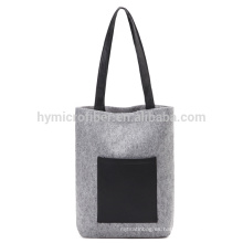 Bolso de compras de fieltro de moda simple